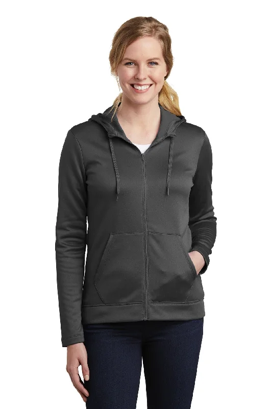 Nike Ladies Therma-FIT Full-Zip Fleece Hoodie. NKAH6264 Long Hoodie Sweatshirt