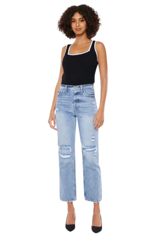 Kan Can  High Rise 90's Boyfriend Jeans