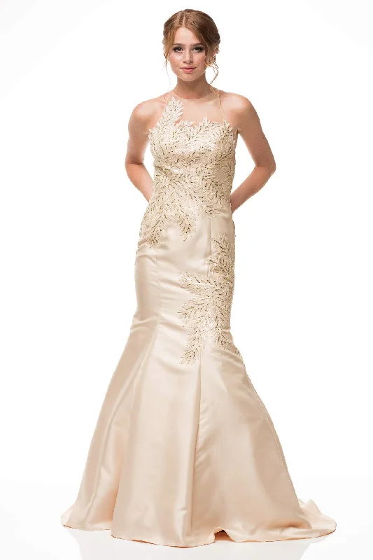 CP8321 Silk Bridal Dress