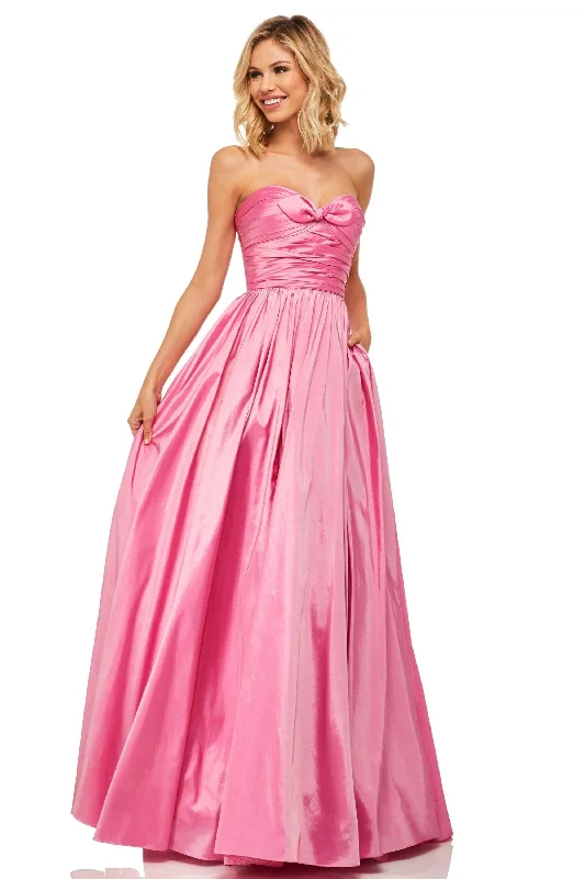 Sherri Hill - Bow Accent Sweetheart Prom Gown 52833 Best party dresses for dancing