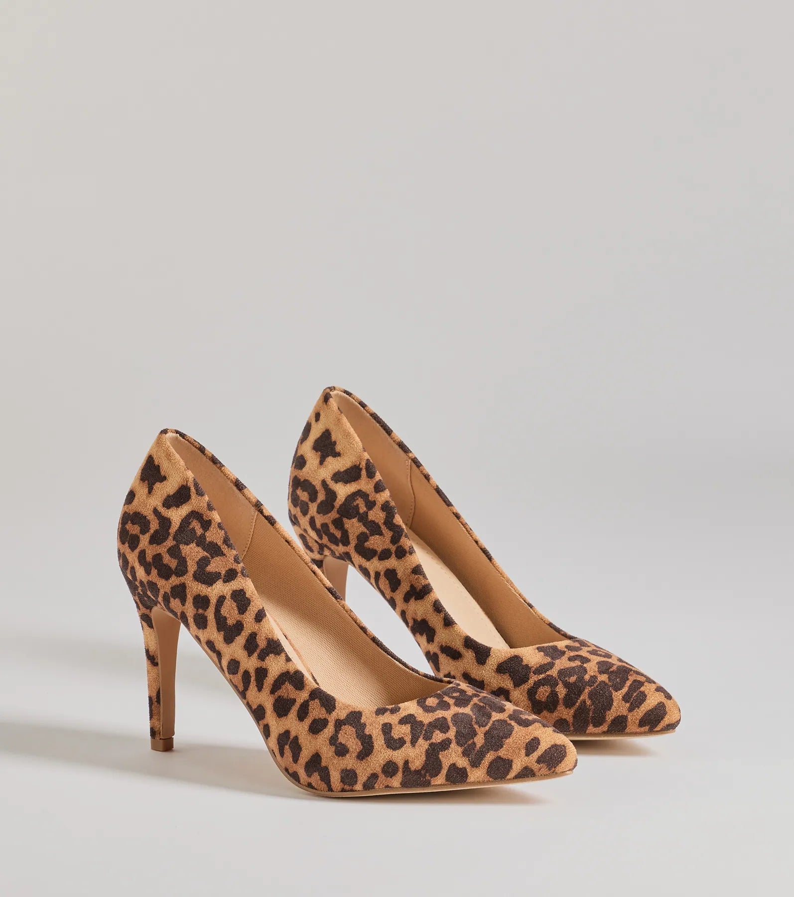 Spotted Chic Leopard Print Stiletto Pumps Luxury floral dresses