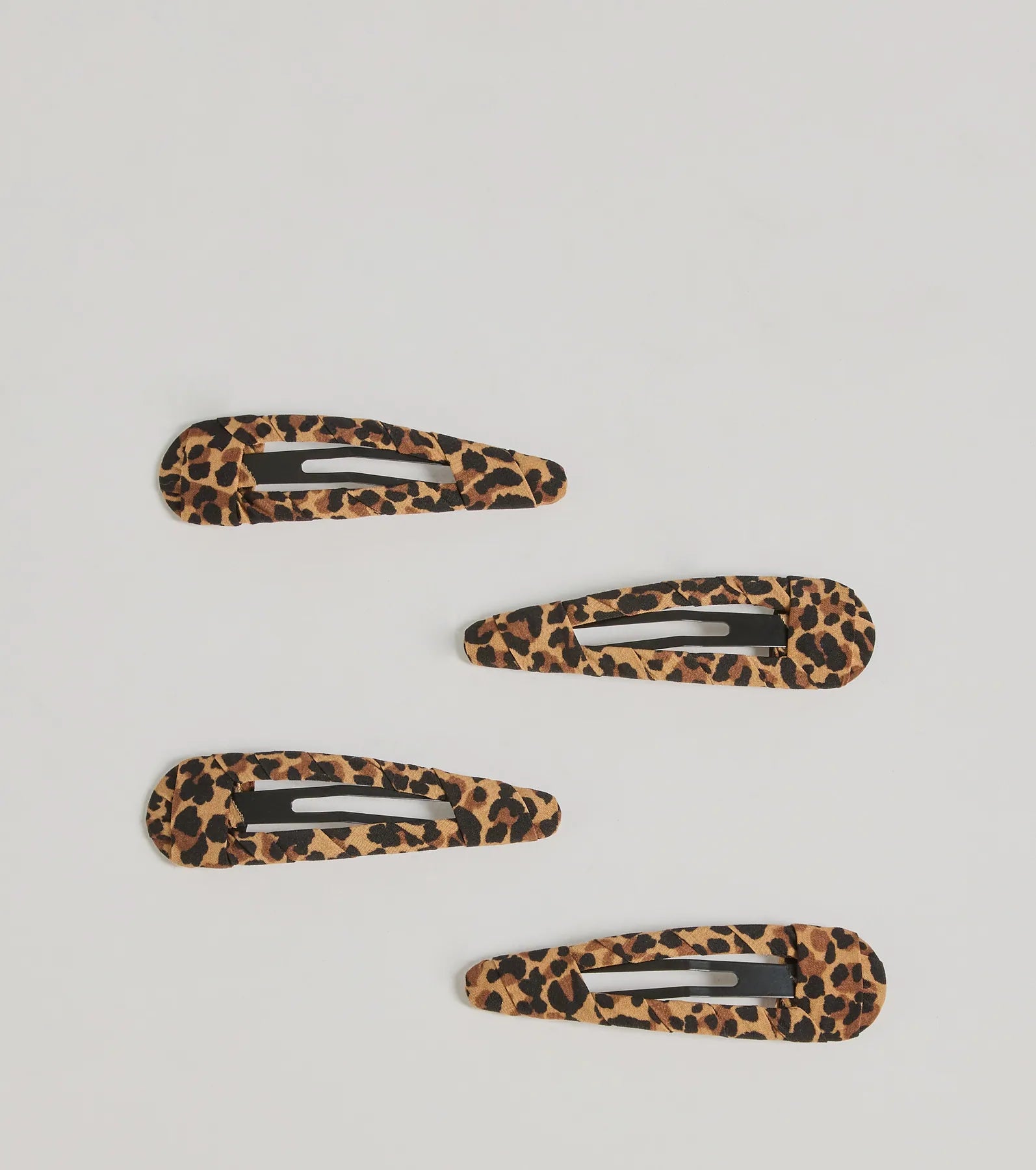 Wildly Chic Leopard Print Hair Clip Multipack Discounted floral dresses