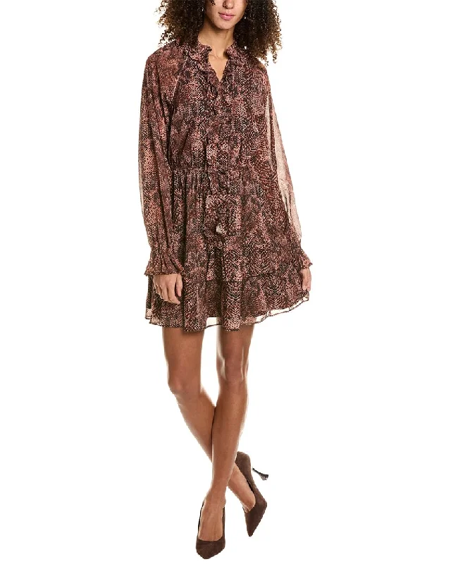 Rachel Parcell Tiered Mini Dress Cozy Mini Skirt