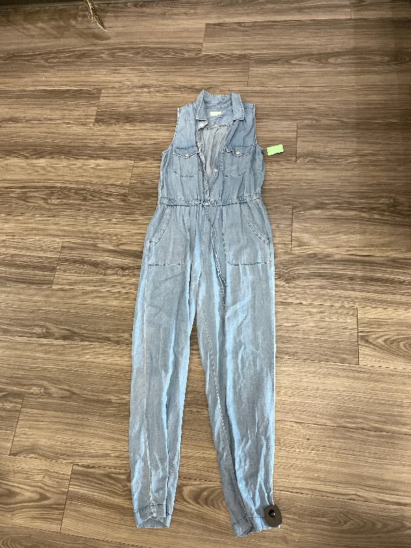 Blue Jumpsuit Thread And Supply, Size M Open-back unclassified dresses